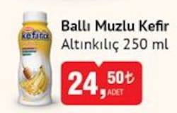 Altınkılıç Ballı Muzlu Kefirix 250 ml