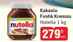 Nutella Kakaolu Fındık Kreması 1 kg