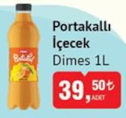 Dimes Portakallı İçeçek 1 L 