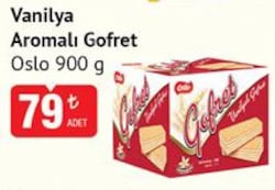 Oslo Vanilya Aromalı Gofret 900 g 