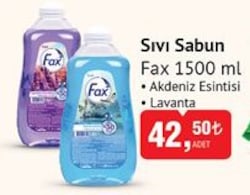 Fax Yasemin & Lavanta Sıvı Sabun 1.5 lt