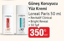Loreal Paris Revitalift Clinical 50 ml 50 Faktör Güneş Kremi