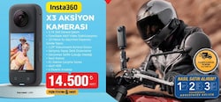 Insta360 X3 Aksiyon Kamerası