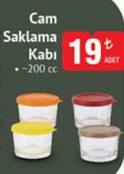 Glass in Love Cam Saklama Kabı 200 cc 