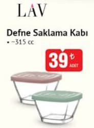 Lav Defne 315 ml Cam Saklama Kabı