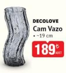 Decolove Cam Vazo 19 cm 