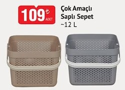 Çok Amaçlı Saplı Sepet 12 l 