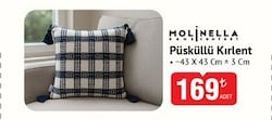 Molinella Püsküllü Kırlent 