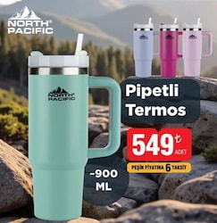 North Pacific Pipetli Termos 900 ml 