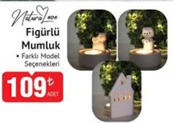Naturalove Figürlü Mumluk 