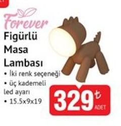 Forever Figürlü Masa Lambası 