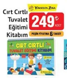 Cırt Cırtlı Tuvalet Eğitimi Kitabım - Kolektif