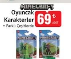 Minecraft Oyuncak Karakterler 