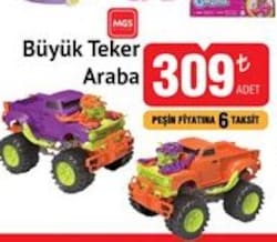 Mgs Büyük Teker Araba 
