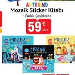 Artenino Mozaik Sticker Kitabı 