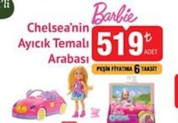Barbie Chelsea'nin Ayıcık Temalı Arabası 