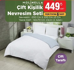 Molinella Çift Kişilik Nevresim Seti 