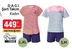 Dagi Şort Takım Kadın Çeşitleri