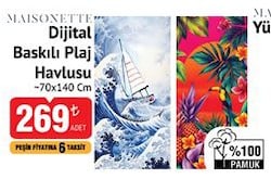 Maisonette Dijital Baskılı Plaj Havlusu Çeşitleri