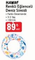 Hawai Renkli Eğlenceli Deniz Simidi 50 cm