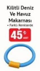 Kilitli Deniz ve Havuz Makarnası