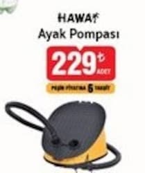 Hawai Ayak Pompası 