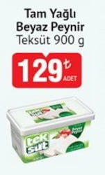 Teksüt Tam Yağlı Beyaz Peynir 900 gr