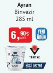 Binvezir Ayran 285 ml