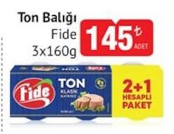 Fide Ton Balığı 3x160 g