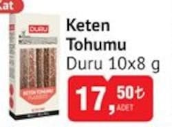Duru Keten Tohumu 10x8 g