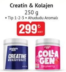 Protein Ocn Ahududu Aromalı Creatin&Kolajen 250 g 