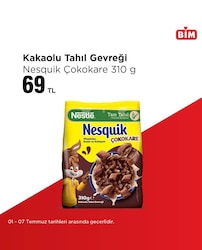 Nesquik Çokokare Mısır Gevreği 310 gr