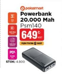 Polosmart PSM140 20.000 Mah