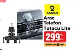 Baseus Araç Telefon Tutucu Lite