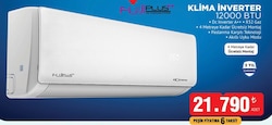 Fujiplus R32 Dc İnverter Klima İnverter 12000 Btu 