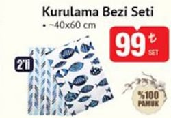 Kurulama Bezi Seti 2'li 40x60 cm