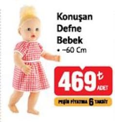 Konuşan Defne Bebek 60 cm