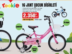 Rookie Flora V 16 Jant Kız Çocuk Bisikleti