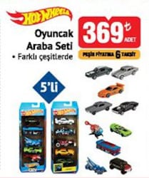 Hot Wheels Oyuncak Araba Seti 5'li