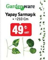 Gardenware Yapay Sarmaşık 210 cm