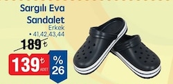 Eva Sargılı Erkek Sandalet 