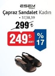 Esem Kadın Çapraz Sandalet