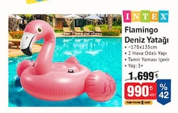 Intex Flamingo Deniz Yatağı 178x135 cm