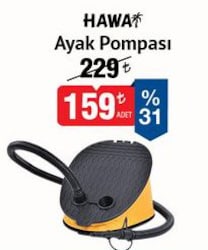 Hawai Ayak Pompası 