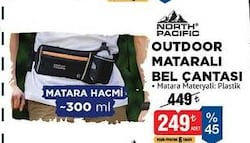 North Pacific Outdoor Mataralı Bel Çantası 