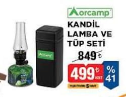 Orcamp Kandil Lamba ve Tüp Seti