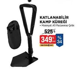 Katlanabilir Kamp Küreği 