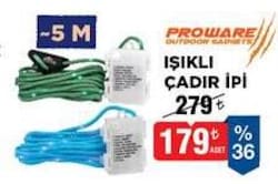 Proware Işıklı Çadır İpi