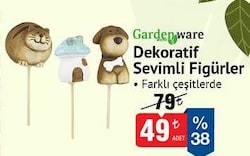 Gardenware Dekoratif Sevimli Figürler