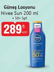 Nivea Sun Koruma & Nem 200 ml 50 Faktör Güneş Losyonu